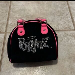 Bratz Black and Pink Women's Bag